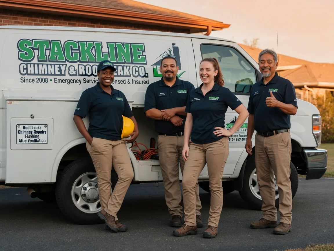 Chimney flashing repair company in Brandon, SD